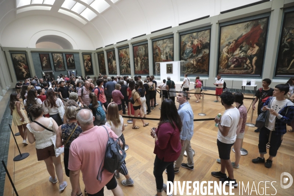 La joconde deplacee vers la galerie medicis