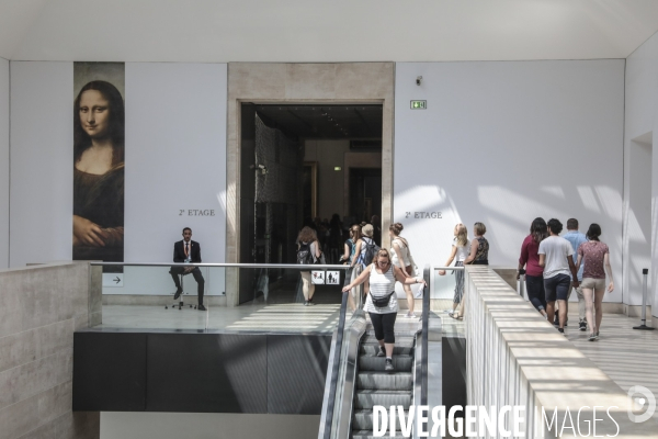 La joconde deplacee vers la galerie medicis
