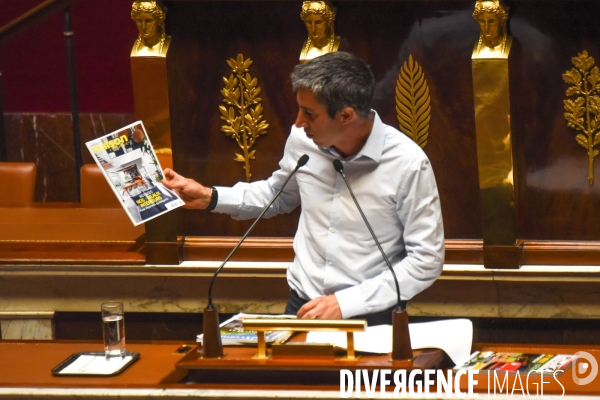 Assemblée nationale. Loi sur la la distribution de la presse.