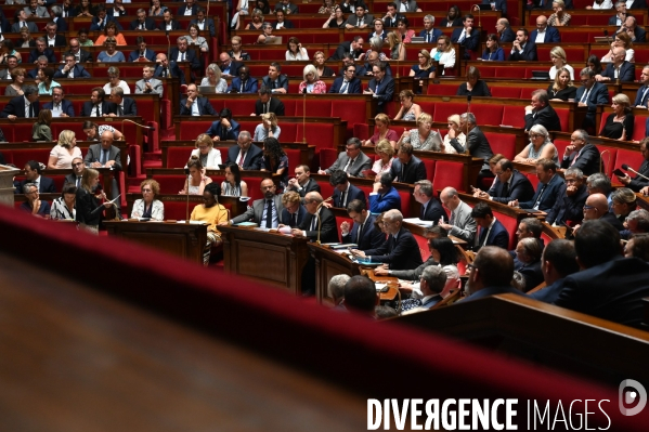 Assemblée nationale.  Questions au gouvernement.