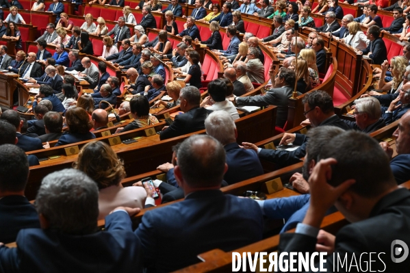 Assemblée nationale.  Vote du CETA. Traité de libre échange.