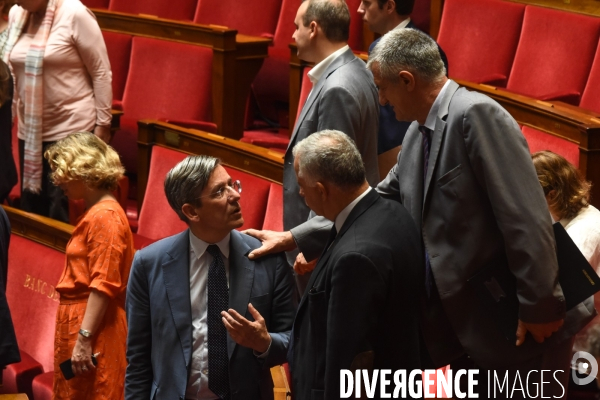 Assemblée nationale.  Vote du CETA. Traité de libre échange.