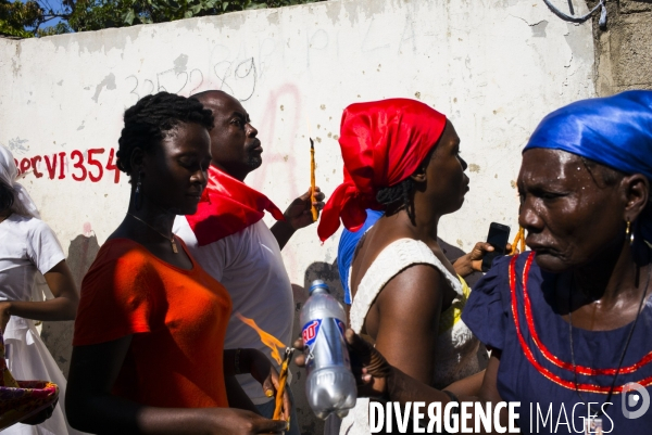 Pelerinage vaudou de saint jacques, a plaine-du-nord, haiti.