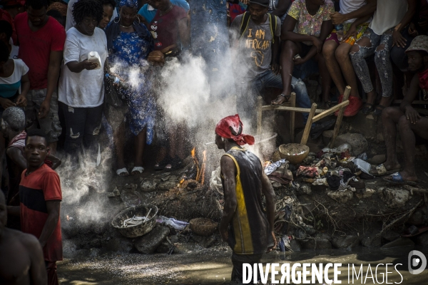 Pelerinage vaudou de saint jacques, a plaine-du-nord, haiti.