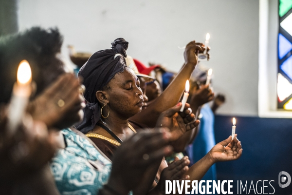 Pelerinage catholique de sainte anne a limonade, haiti.