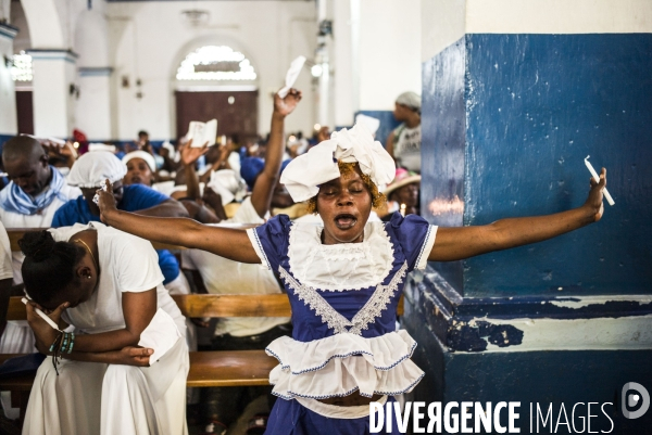 Pelerinage catholique de sainte anne a limonade, haiti.