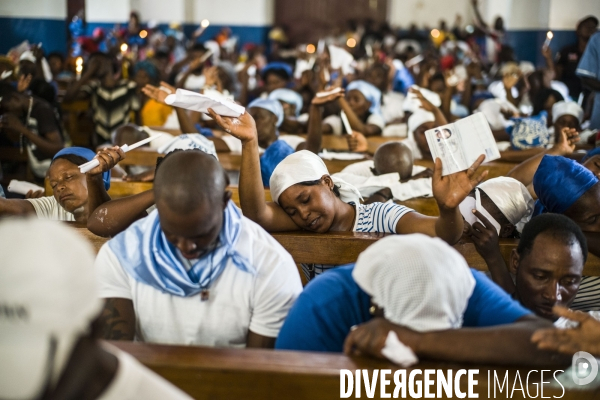 Pelerinage catholique de sainte anne a limonade, haiti.