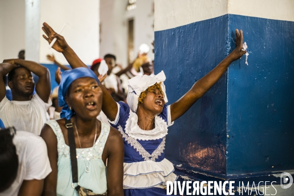 Pelerinage catholique de sainte anne a limonade, haiti.