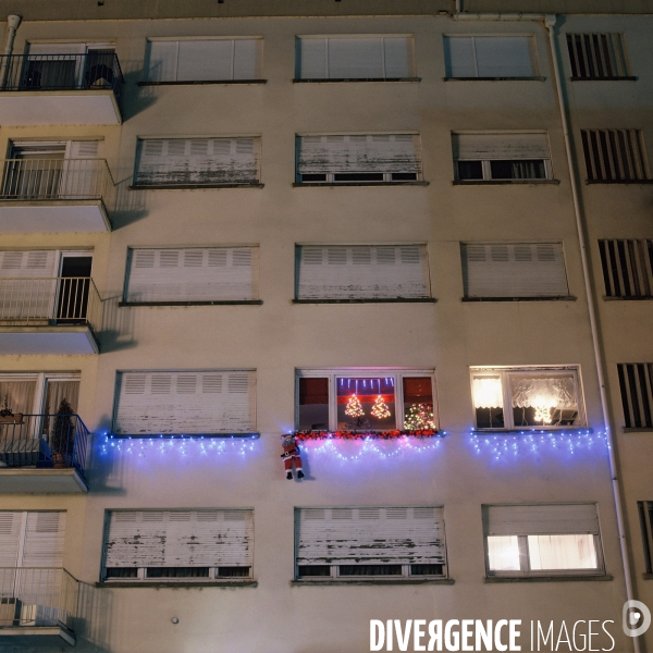 Illuminations de noël à la maison
