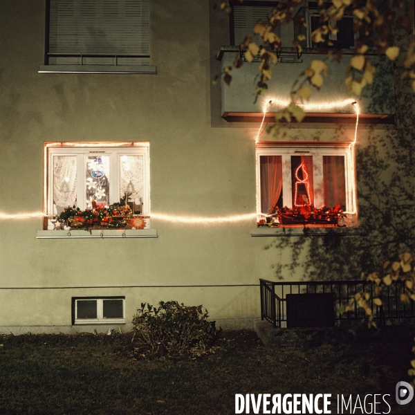 Illuminations de noël à la maison