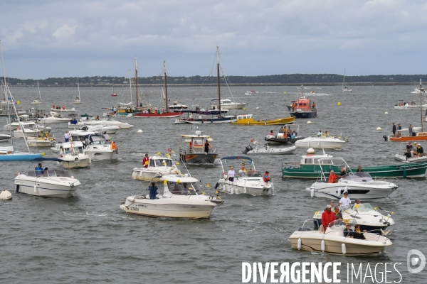 Bénédiction des bateaux à Arcachon