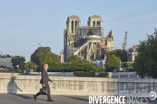 Notre Dame - Travaux 21  aout  2019