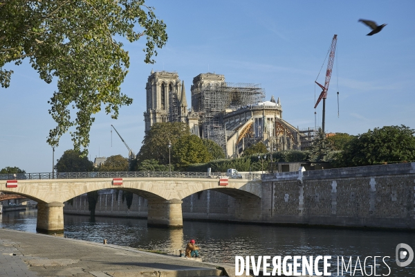 Notre Dame - Travaux 21  aout  2019