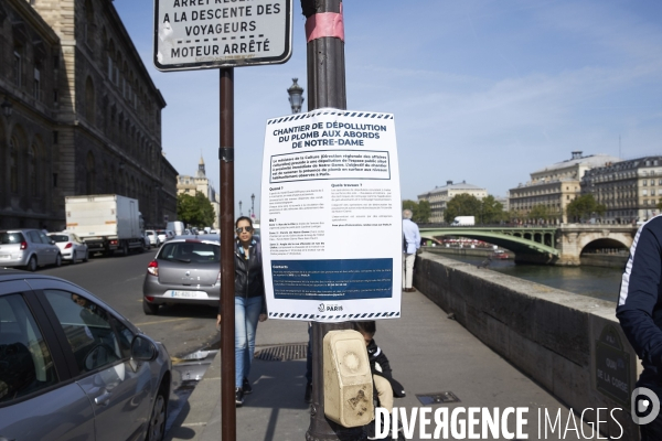 Notre Dame - Travaux 21  aout  2019
