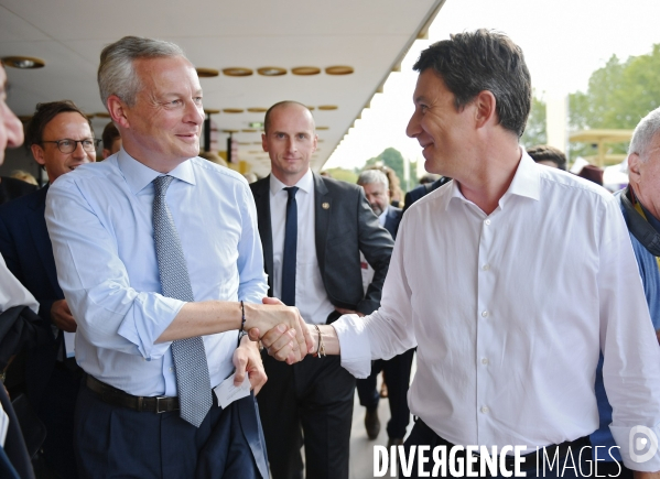 Elections municipales / Benjamin Griveaux à l université du Medef