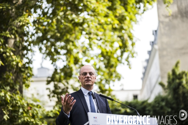 Conférence de presse de Jean-Michel Blanquer.