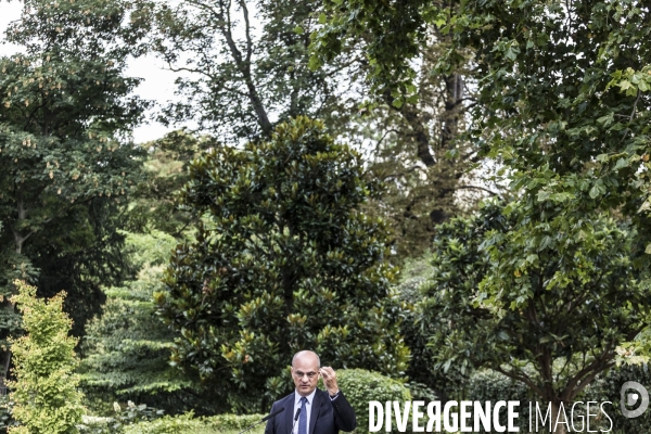 Conférence de presse de Jean-Michel Blanquer.