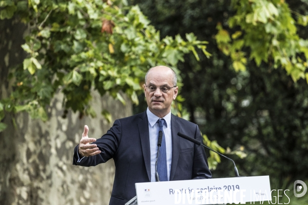 Conférence de presse de Jean-Michel Blanquer.