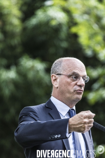 Conférence de presse de Jean-Michel Blanquer.