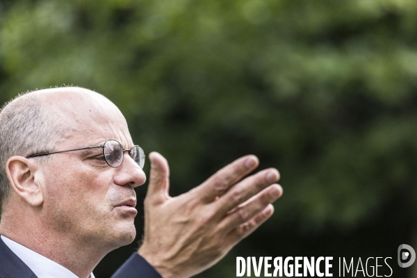 Conférence de presse de Jean-Michel Blanquer.