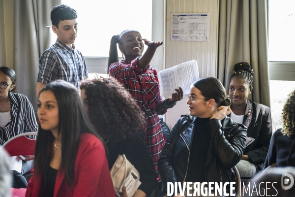 Concours d eloquence au lycee voillaume d aulnays-sous-bois.