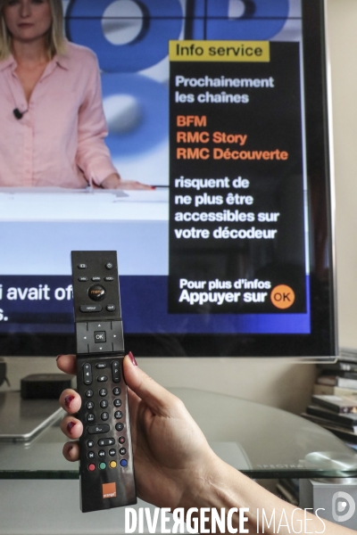 Orange pret a couper le signal de bfm-tv