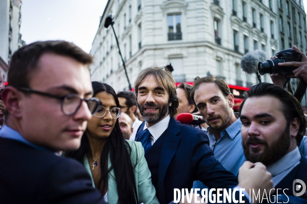 Cédric Villani est candidat à la mairie de Paris.