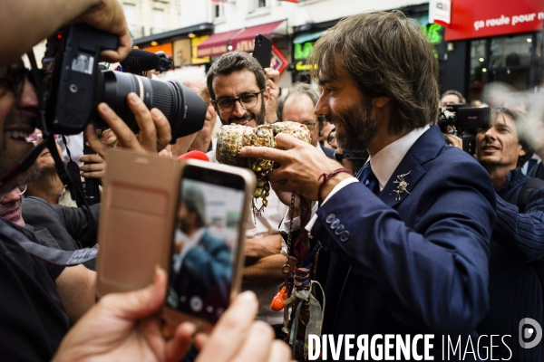 Cédric Villani est candidat à la mairie de Paris.