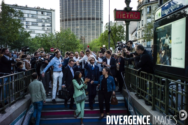 Cédric Villani est candidat à la mairie de Paris.