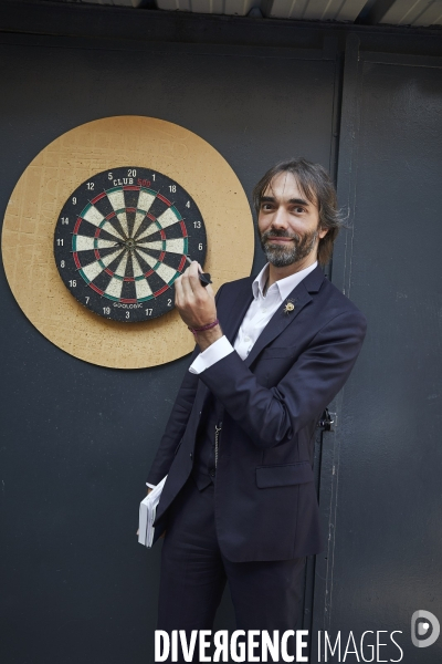 Cedric Villani et Paula Forteza , campagne municipale Paris 2020