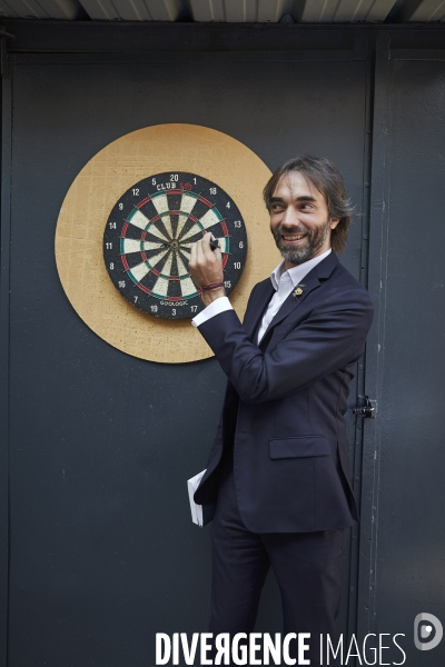 Cedric Villani et Paula Forteza , campagne municipale Paris 2020