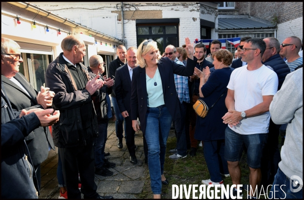 Rentrée politique de Marine Le Pen à Hénin Beaumont
