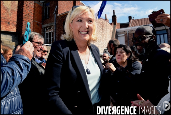 Rentrée politique de Marine Le Pen à Hénin Beaumont