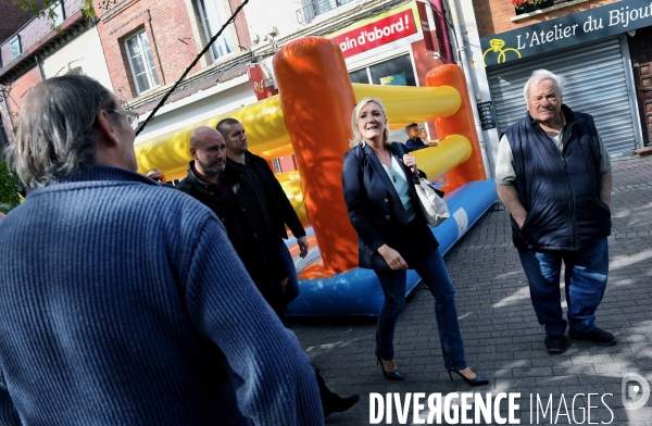 Rentrée politique de Marine Le Pen à Hénin Beaumont