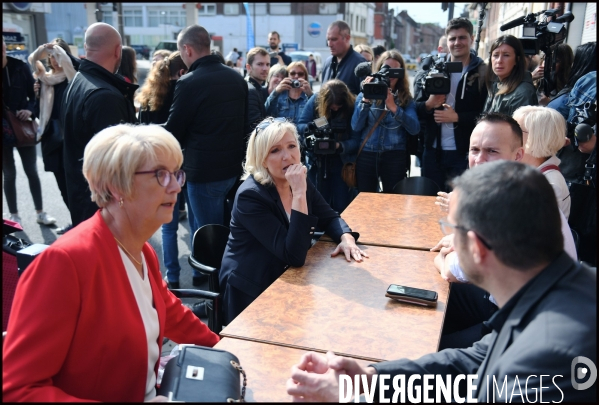 Rentrée politique de Marine Le Pen à Hénin Beaumont