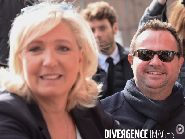 Rentrée politique de Marine Le Pen à Hénin Beaumont