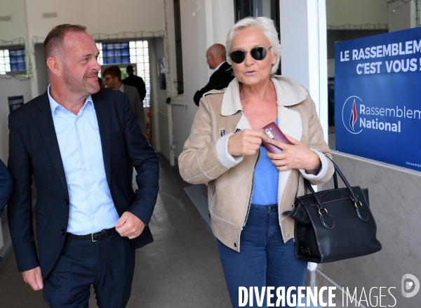 Rentrée politique de Marine Le Pen à Hénin Beaumont