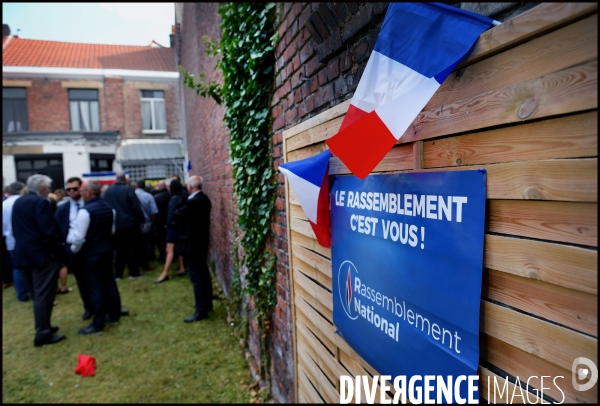 Rentrée politique de Marine Le Pen à Hénin Beaumont
