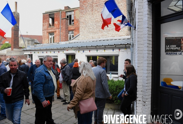 Rentrée politique de Marine Le Pen à Hénin Beaumont
