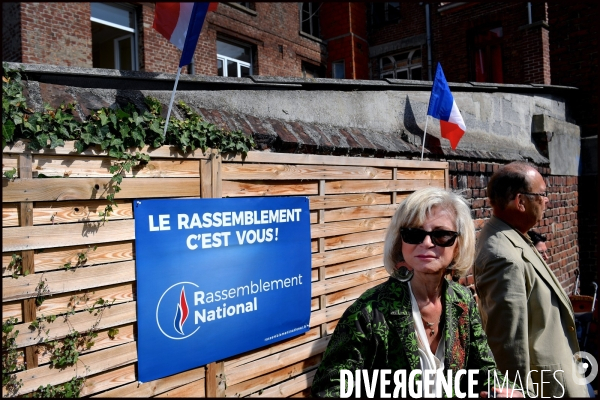 Rentrée politique de Marine Le Pen à Hénin Beaumont