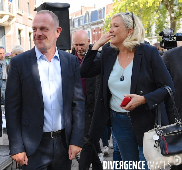Rentrée politique de Marine Le Pen à Hénin Beaumont