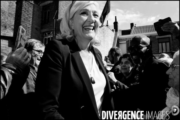 Rentrée politique de Marine Le Pen à Hénin Beaumont