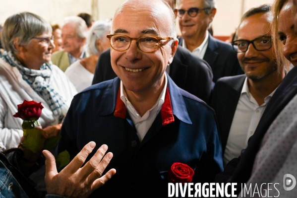 Bernard Cazeneuve à la fête de la rose de Maraussan