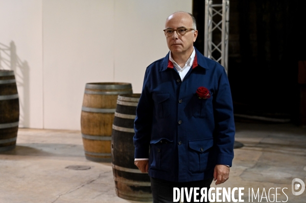 Bernard Cazeneuve à la fête de la rose de Maraussan