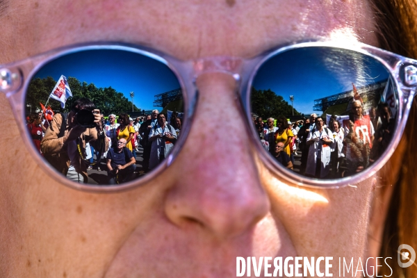 Manifestation des professions de santé