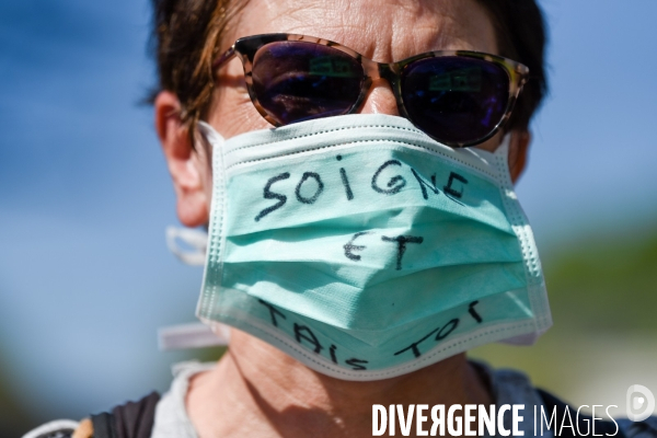 Manifestation des professions de santé