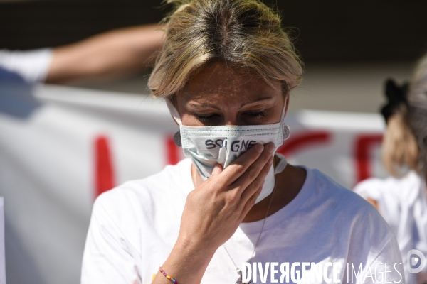 Manifestation des professions de santé