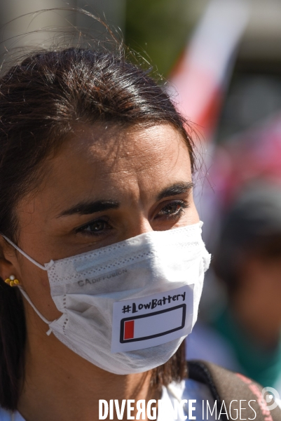 Manifestation des professions de santé