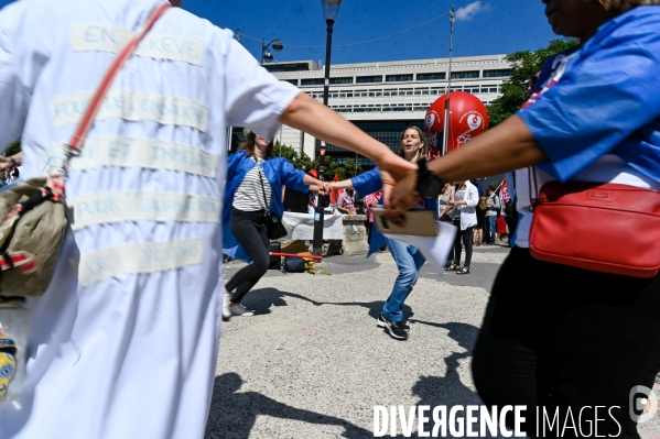 Manifestation des professions de santé