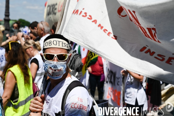 Manifestation des professions de santé